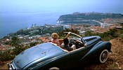 To Catch a Thief (1955)Beausoleil, Alpes-Maritimes, France, Cary Grant, Grace Kelly, camera above, car and water
